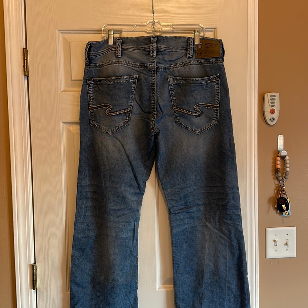 Men’s Silver Zac Series Light Wash Jeans